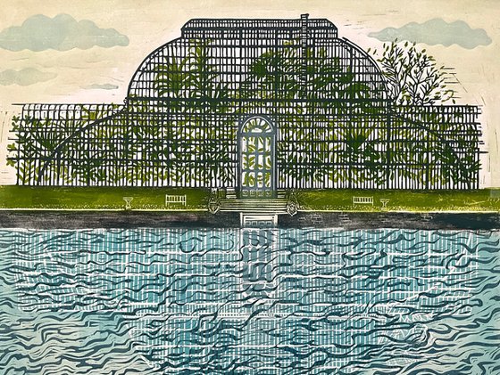 The Palm House Reflected