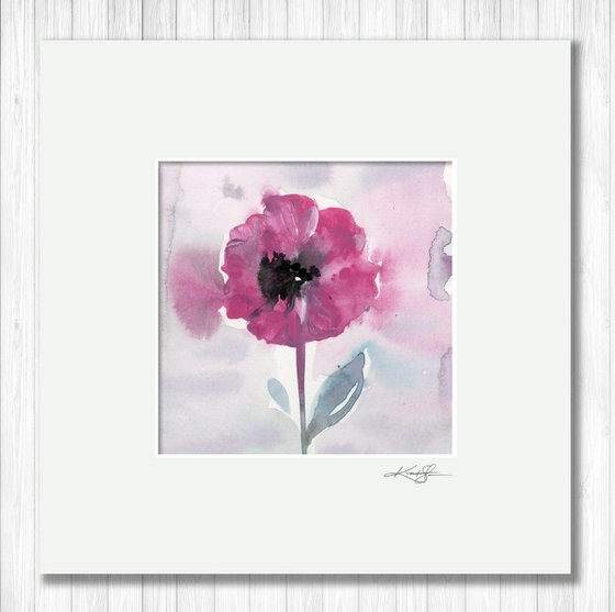 Shabby Chic Charm 9 - Floral Painting by Kathy Morton Stanion
