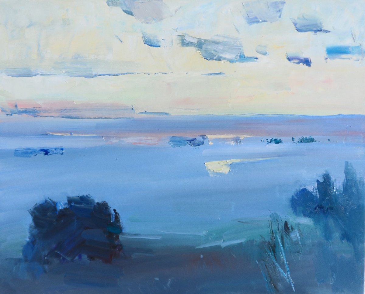 Summer Since Childhood By Yehor Dulin, 31 X 26, Artwork For Sale On Artfinder