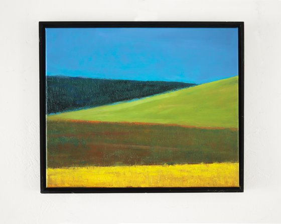 Fields #2 24x20" 60x51 cm Contemporary Art by Bo Kravchenko