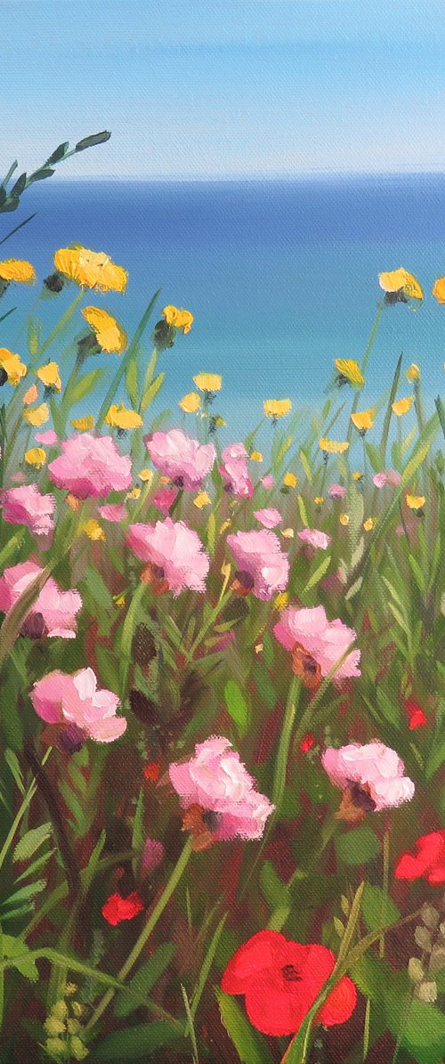 Along the Cornish coast by Kerry Lisa Davies