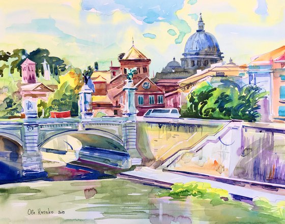 2 Roma Watercolor