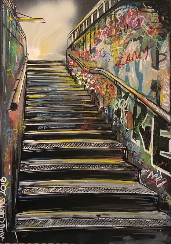 Stairway (Leake Street London)