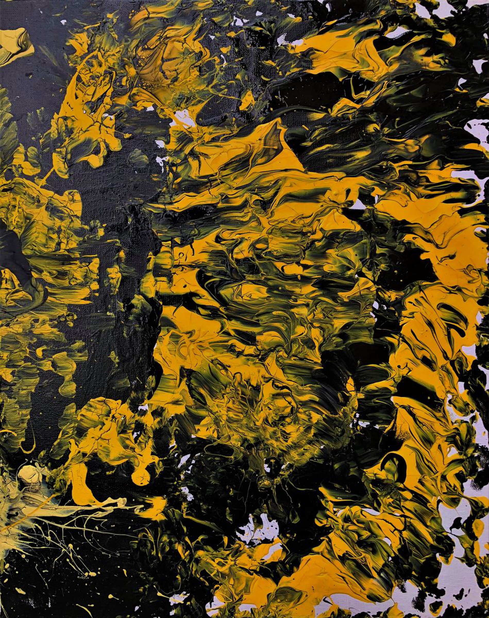 Sunflower Starburst P3 2018 16x20 Painting Co Artfinder