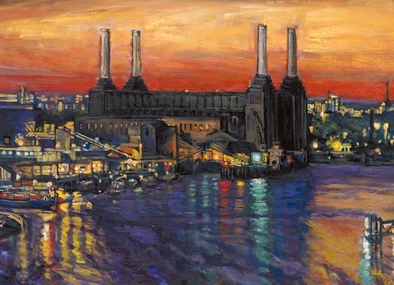 Battersea Power Station and Bridges