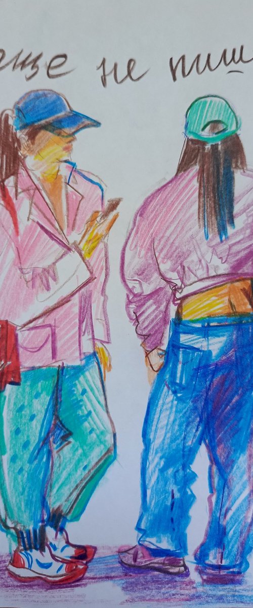 Lifestyle sketches 79 by Oxana Raduga