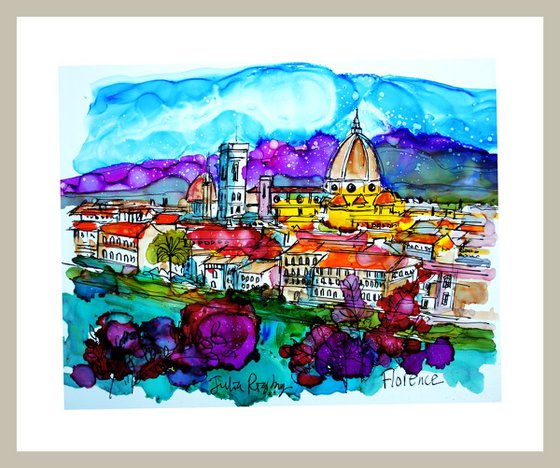 Florence - Alcohol inks