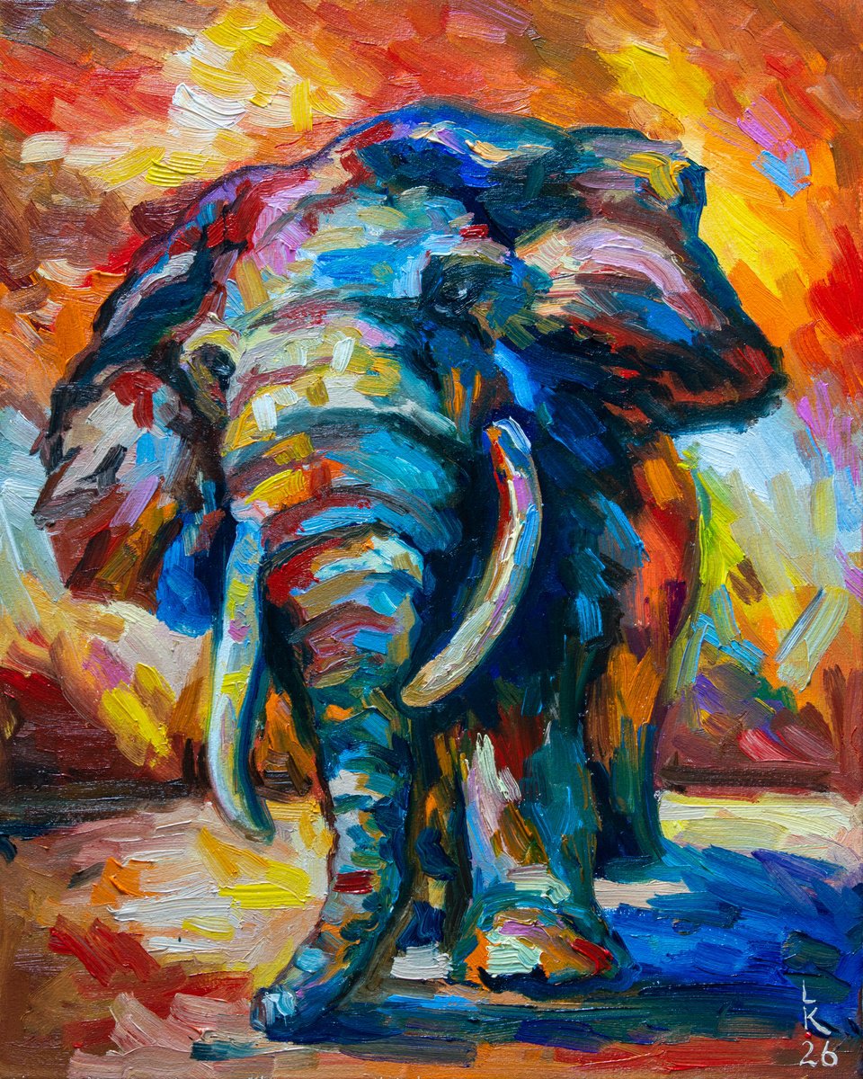 Vibrant Giant By Liubov Kuptsova, 16 X 20, Artwork For Sale On Artfinder
