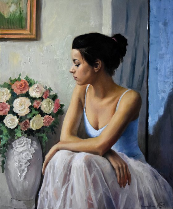 Portrait of the ballerina girl