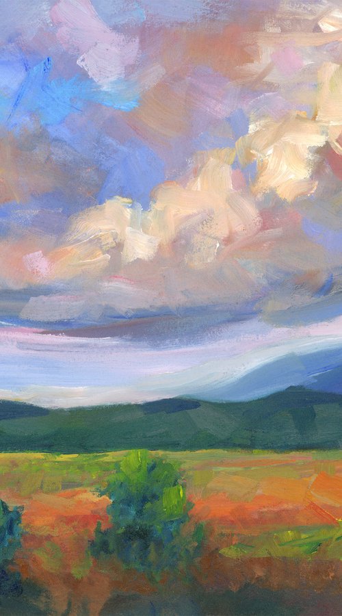 Blue Ridges Study by Dena Adams