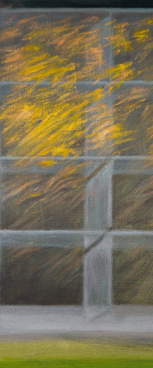 Hazy Noise Barrier in Warsaw by Eliza Kołodziej