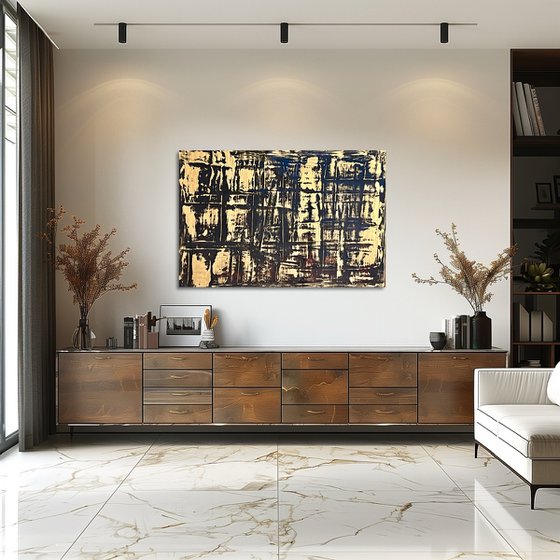 Gold Leaf 120x80x2