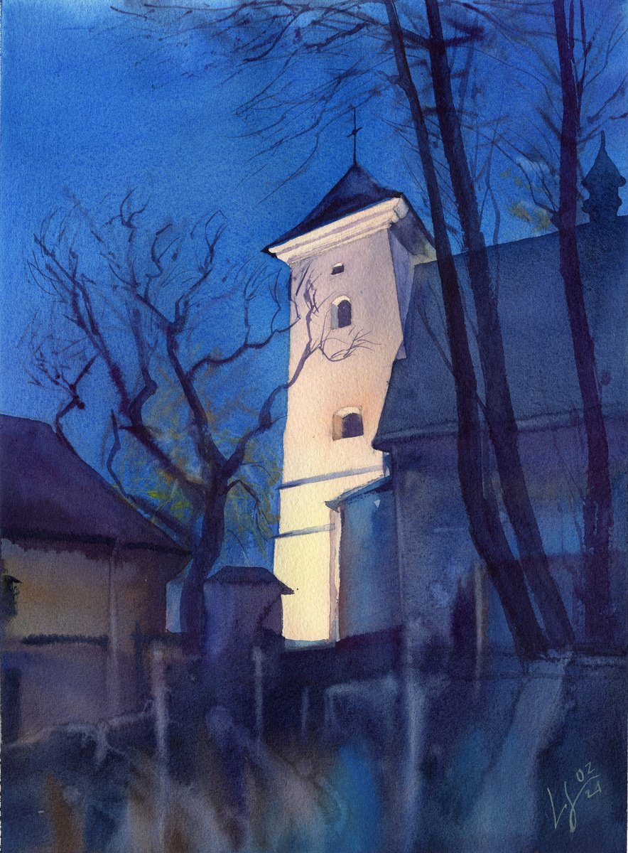 Mikolov, Poland, The Snowy Mother of God Church by SVITLANA LAGUTINA