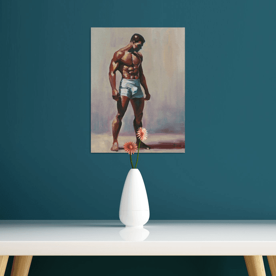 "Arena Champion" - Male figure