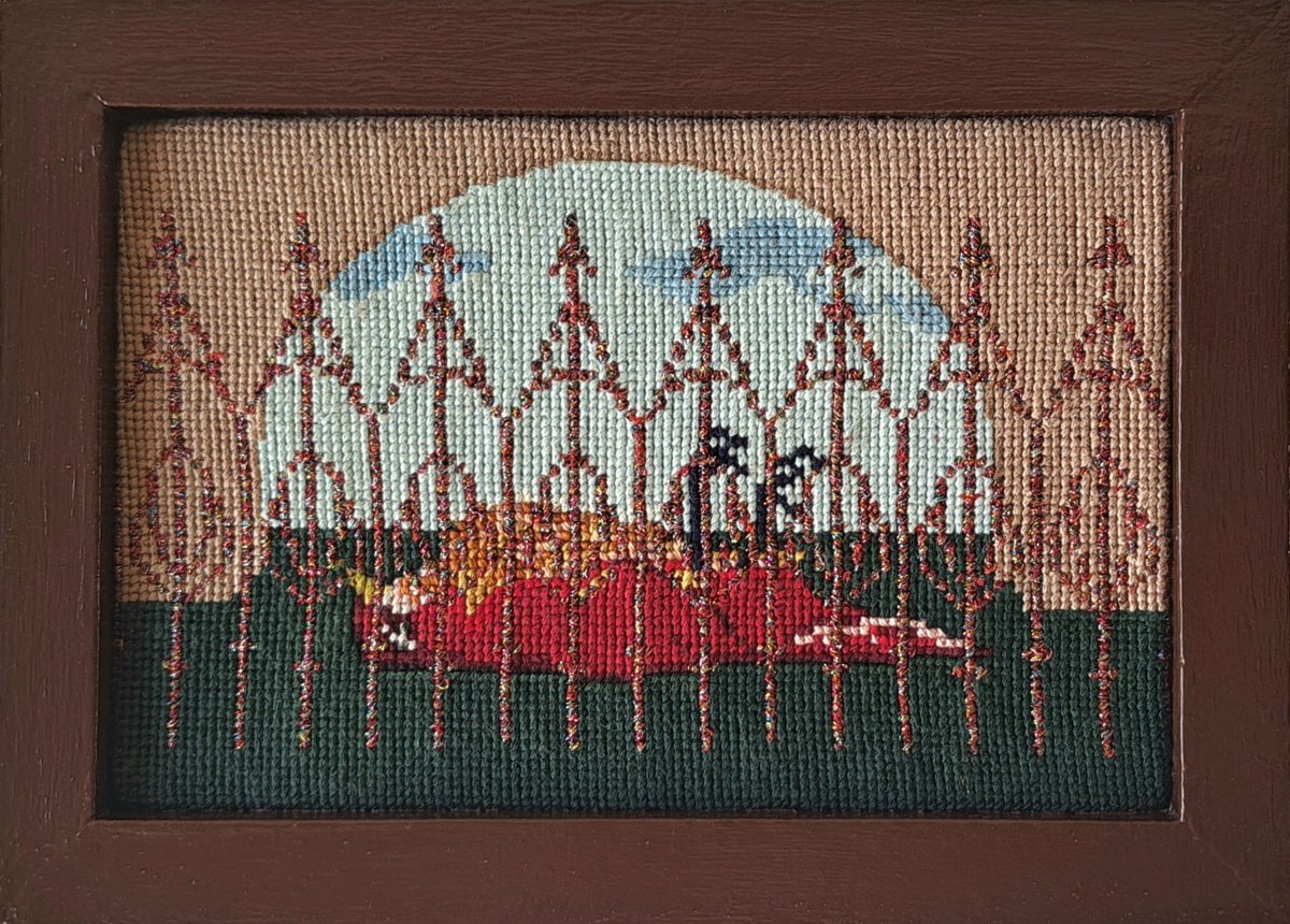 Surrealistic Animal Sculpture By Andromachi Giannopoulou, 9 X 7, Cage, Original Artwork