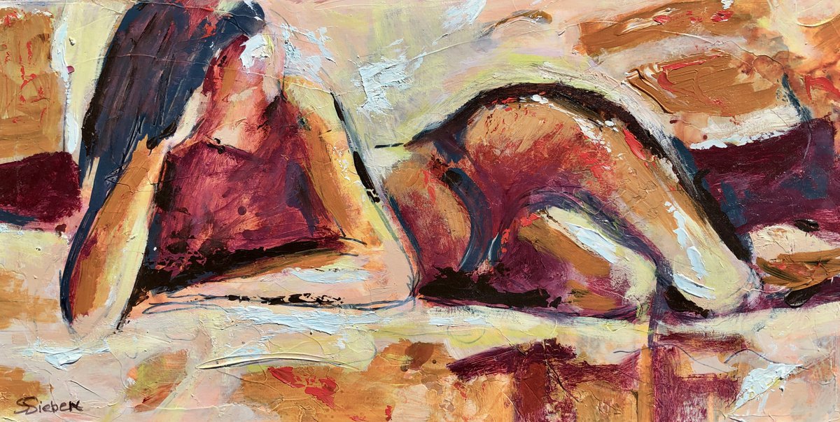 Reclining Nude by Sharon Sieben