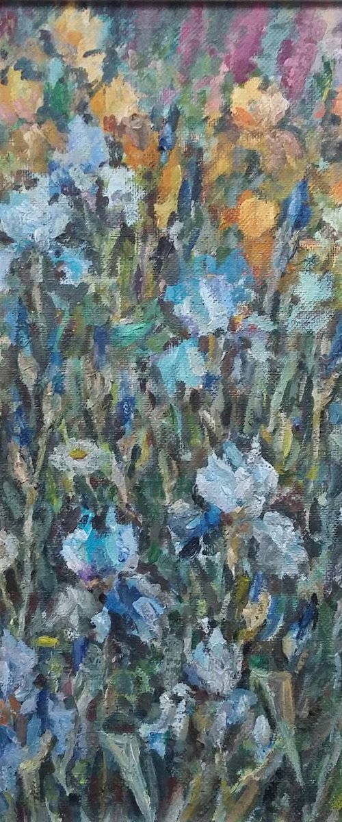 Irises N 2 by Elena Klyan