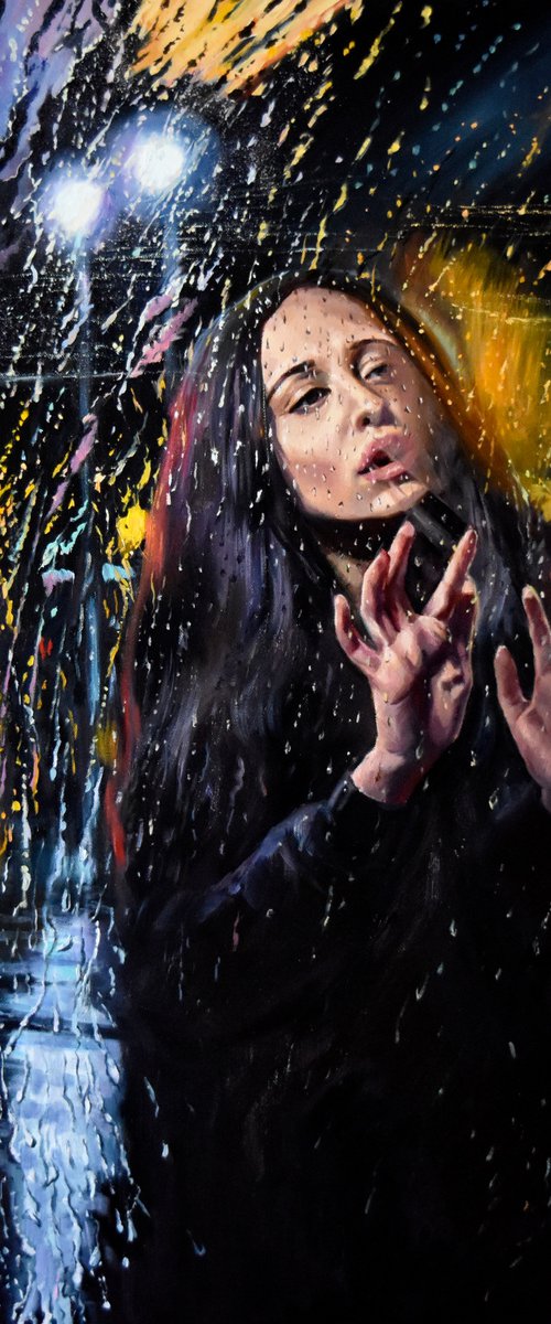 I will write your name with rain by Serghei Ghetiu