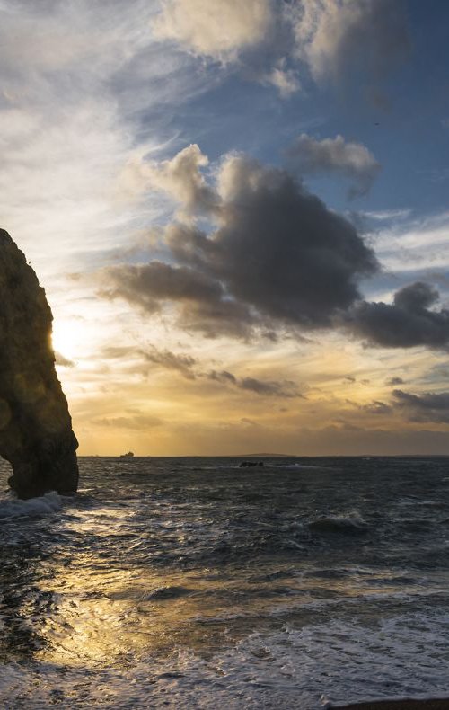 DURDLE DOOR SUNSET by Andrew Lever