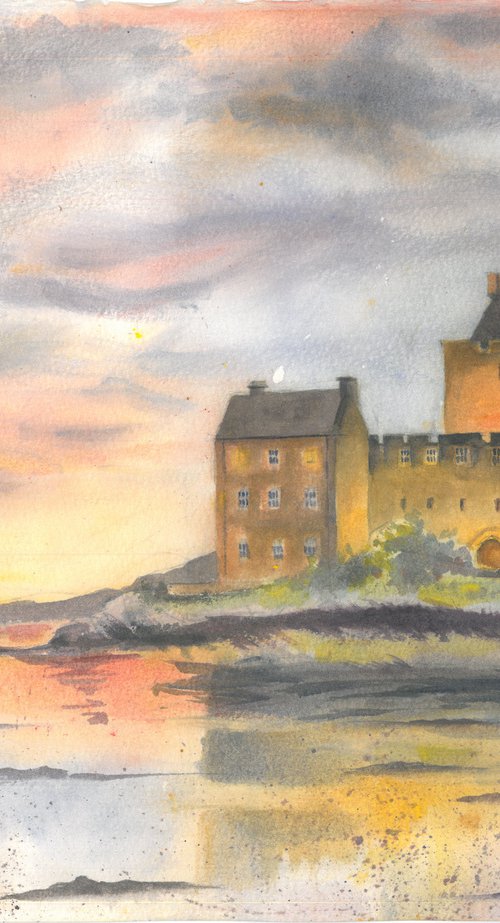 Evening over Eilean Donan castle by Bozhidara Mircheva