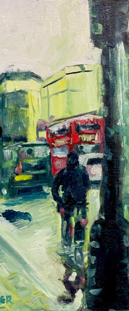 London In The Rain by Ryan  Louder