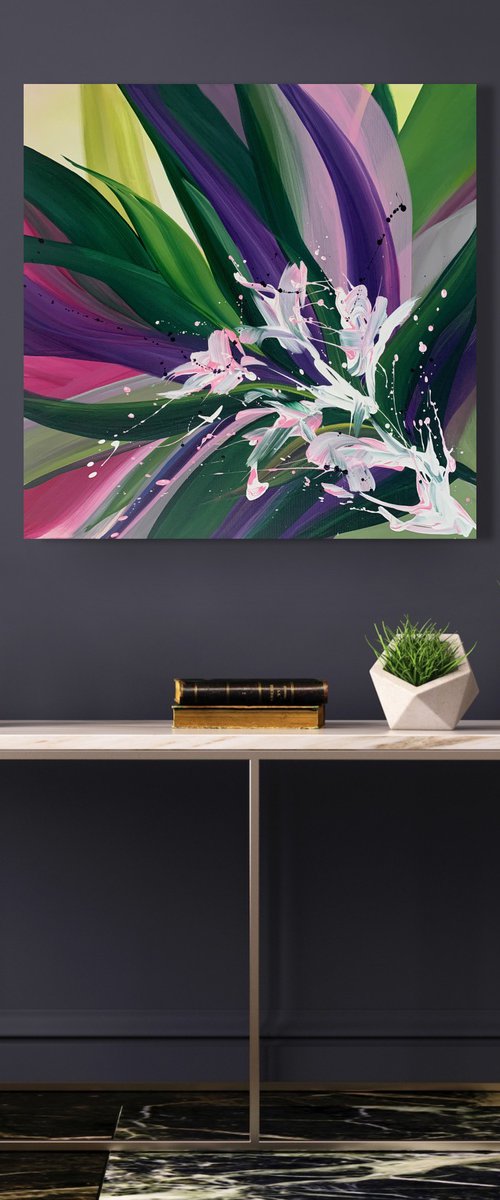 Wild Petals in Motion by Tatiana Malinovscaia