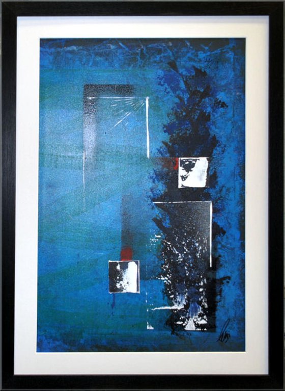 Blue Composition