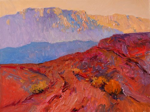Evening Colors of  High Deserts by Suren Nersisyan
