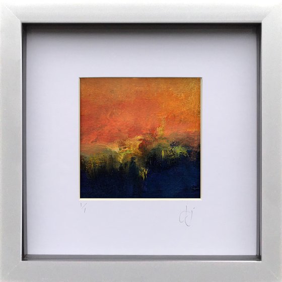 Edit 2.21 - Framed abstract painting