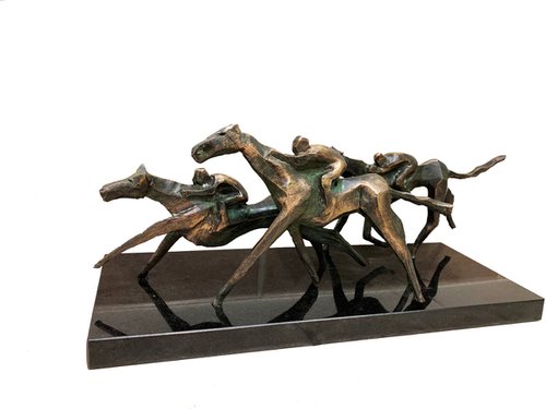 Horse race by Toth Kristof