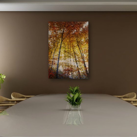 "Light Between the Trees"