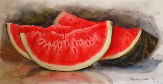 Juicy watermelon