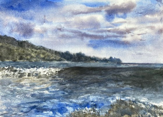 A close wave