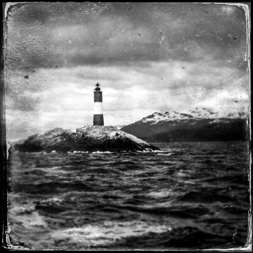Lighthouse, Ushuaia, Argentina 8th October 2015 (Limited Edition) by Anna Bush