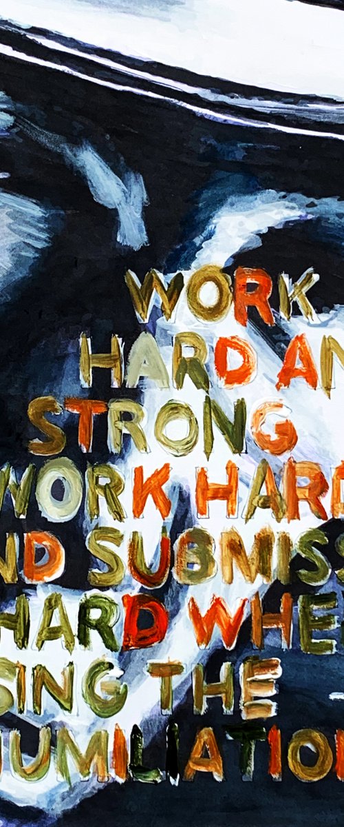 Work Hard & Strong by Siniša Alujević