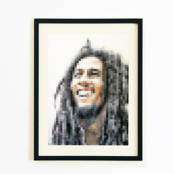 Pixel Bob Marley