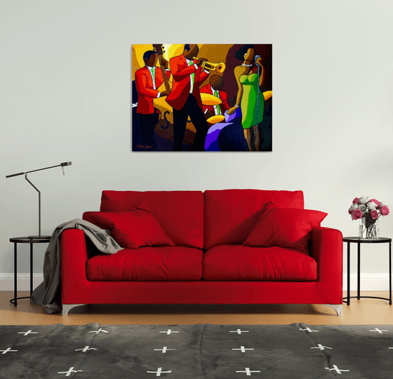 Jazz red green
