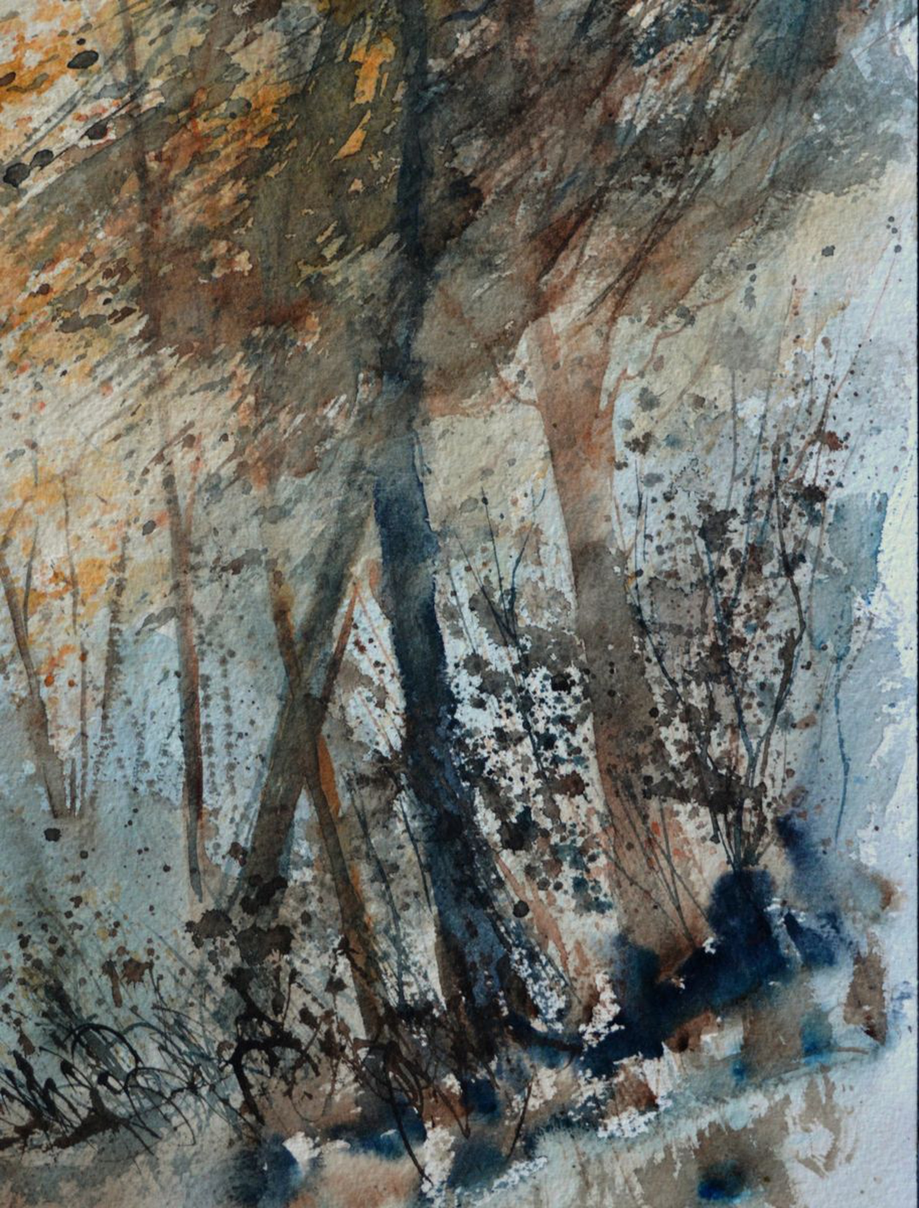 Watercolor 812121 A Gust Of Wind Artfinder