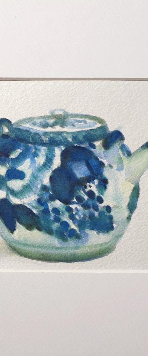 The Blue Teapot by Teresa Tanner