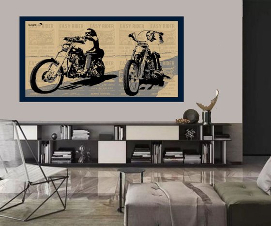 EASY RIDER  58"X33"