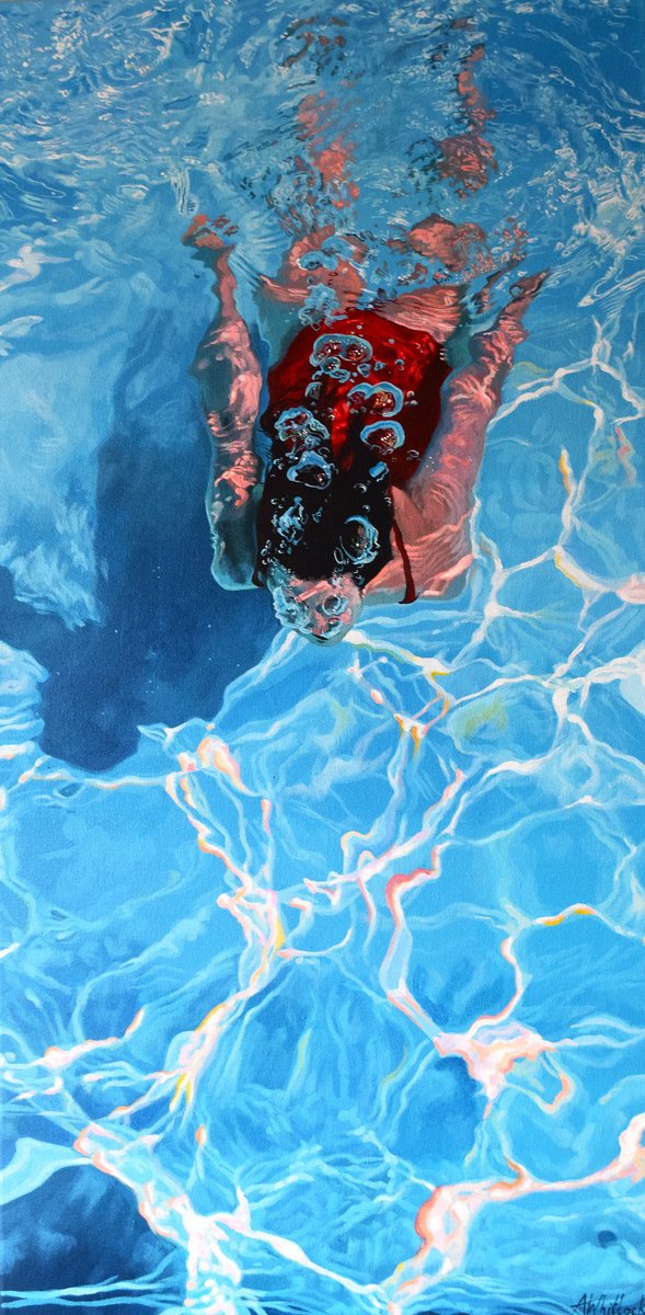 Sun Seeker By Abi Whitlock, 16 X 31, Artwork For Sale On Artfinder