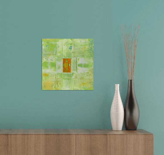 Lime Green Abstract Concept