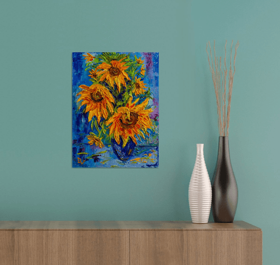Sunflowers bouquet