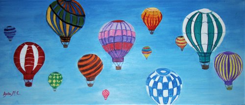 UP, UP, AND AWAY by Lynda Cockshott