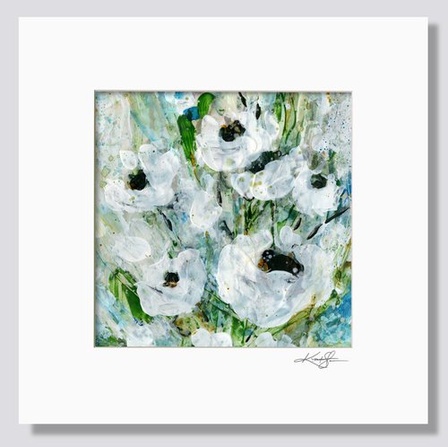 Blooming Wishes 2 - Flower Painting by Kathy Morton Stanion by Kathy Morton Stanion