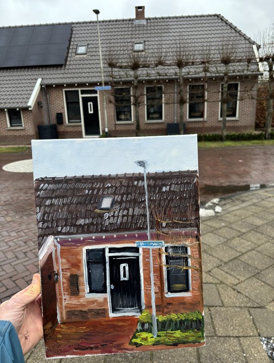 Plein Air: Neighbor's House