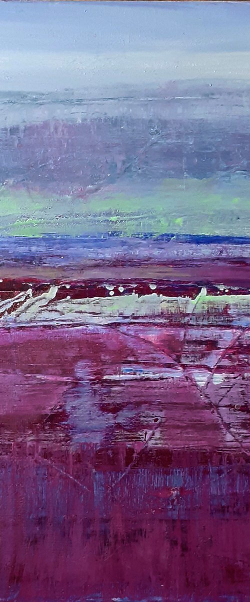 Landscape in Magenta by Cristian Valentich