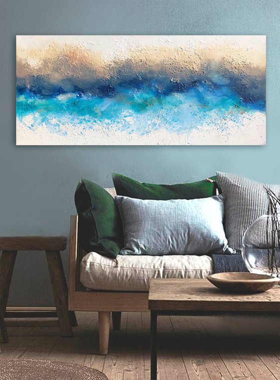 sunset waves (140 x 70 cm) Dee Brown