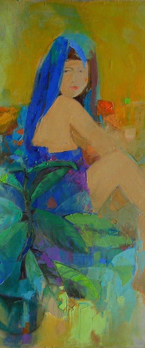 miss for spring, 70x90cm by Victoria Cozmolici