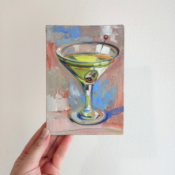 Martini with Olive